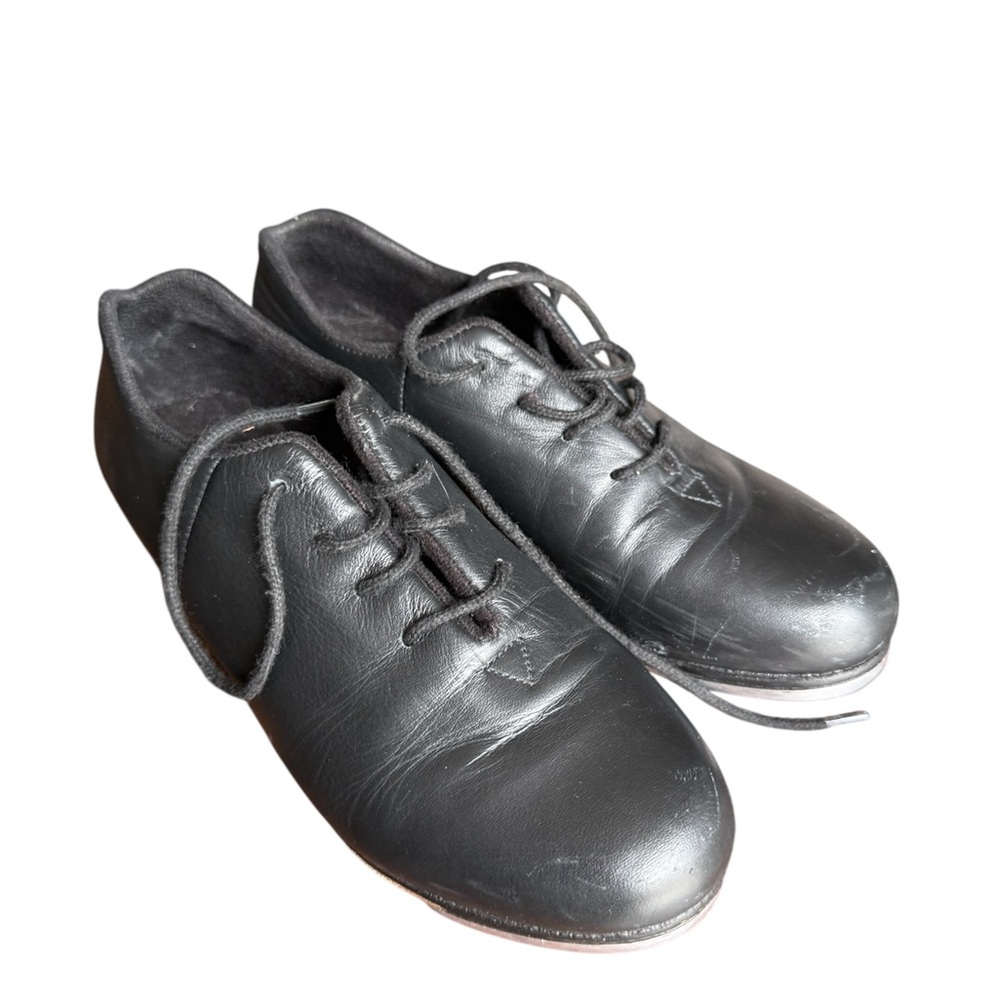 Bloch Black Kids Oxfords Tap Shoes Size 3 Youth (5M)